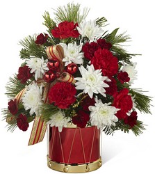 Happiest Holidays Bouquet from Clifford's where roses are our specialty